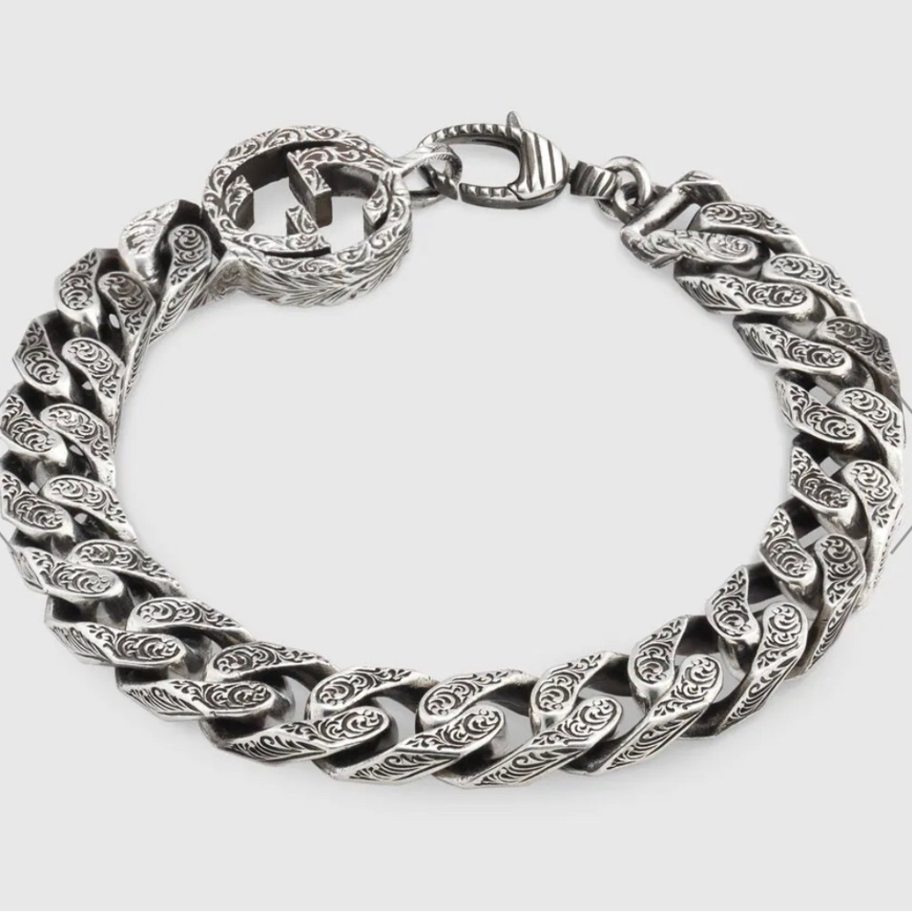 Gucci bracelet and ring both as a pair